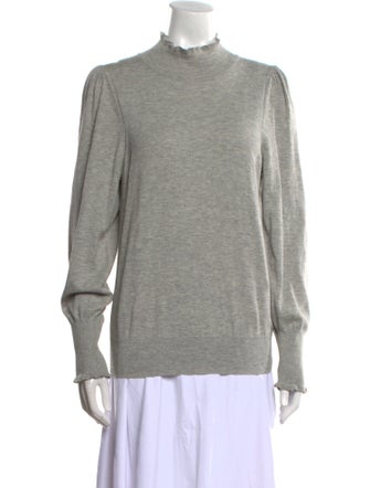 La Vie Rebecca Taylor Mock Neck Sweater
