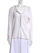 La Vie Rebecca Taylor Linen V-Neck Blouse