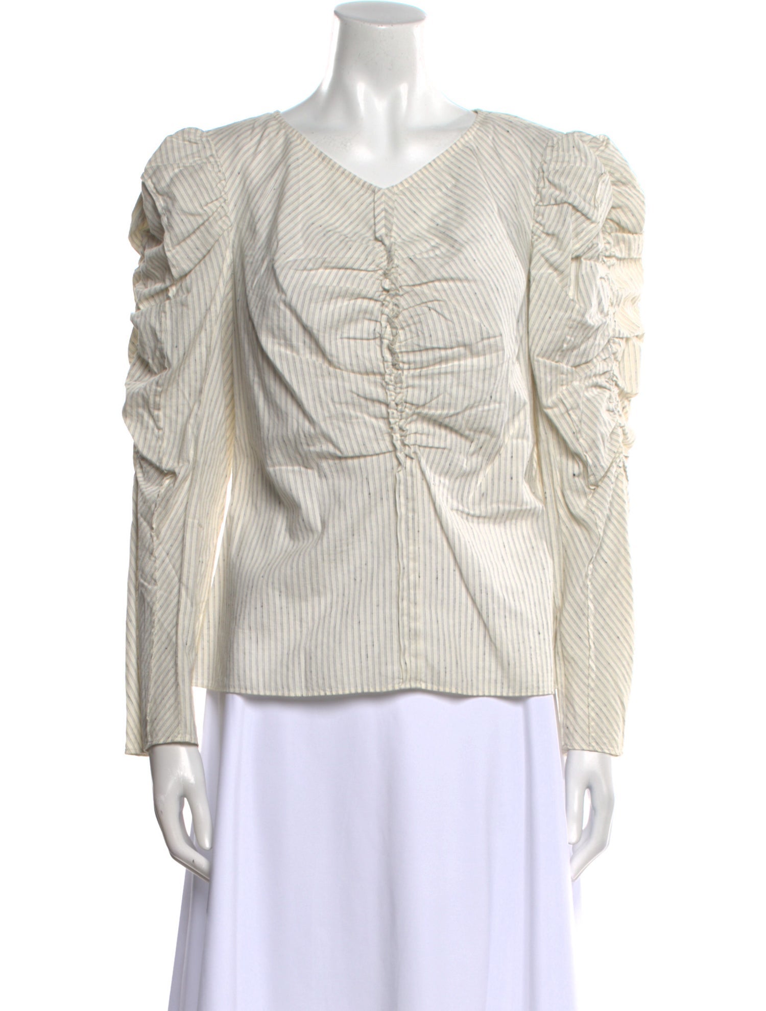 La Vie Rebecca Taylor V-Neck Long Sleeve Top