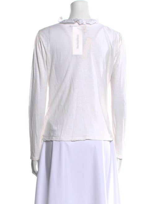 La Vie Rebecca Taylor Linen V-Neck Top