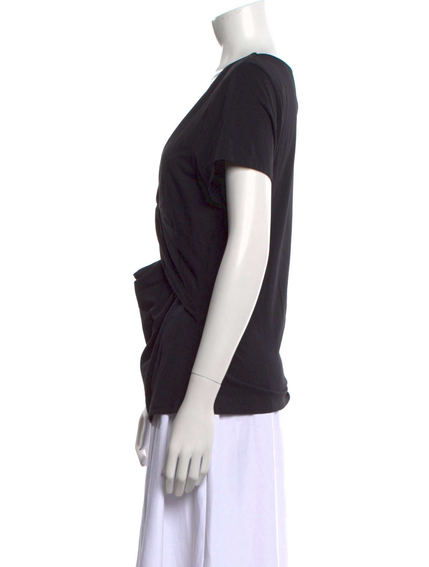 La Vie Rebecca Taylor V-Neck Short Sleeve Blouse w/ Tags