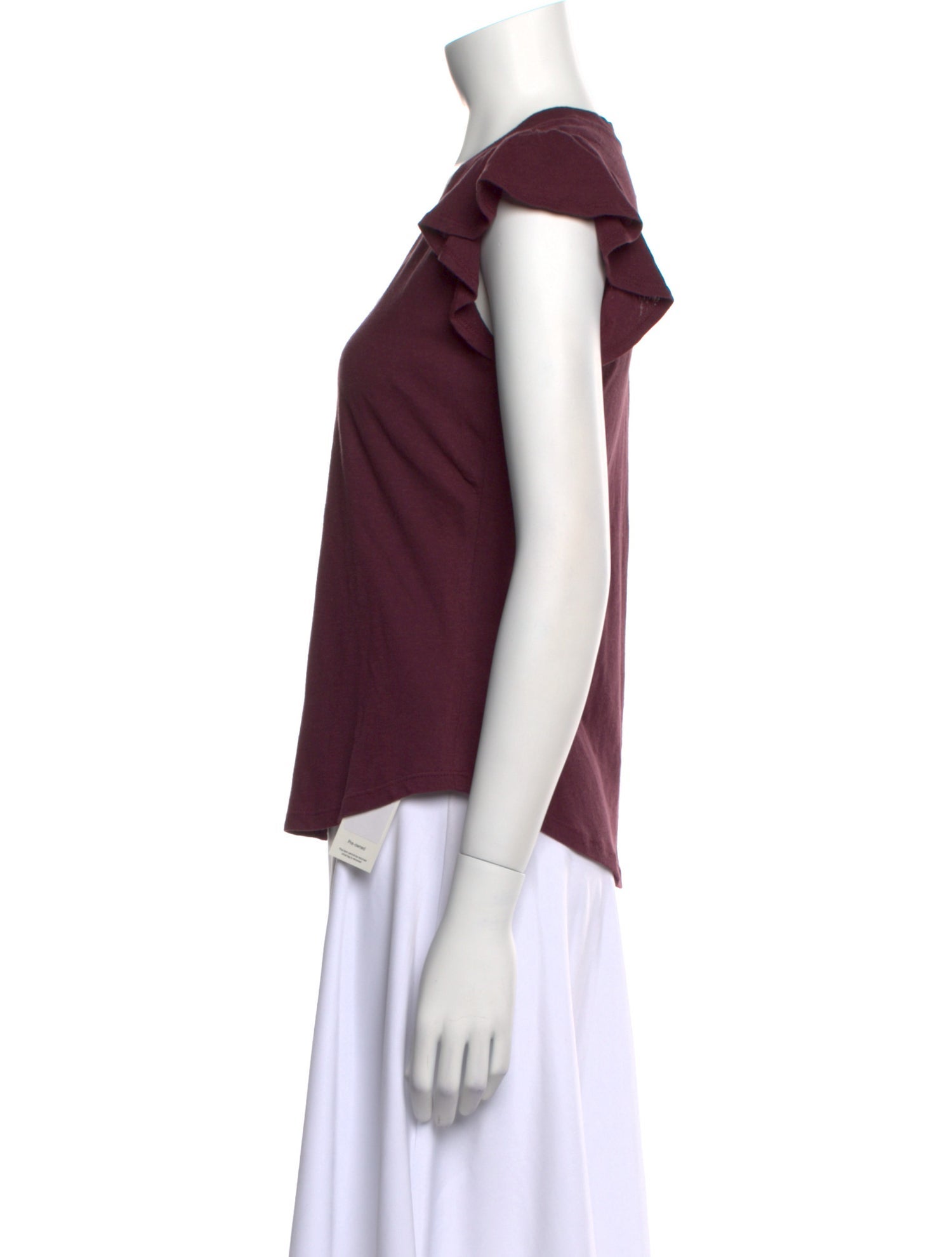 La Vie Rebecca Taylor Scoop Neck Short Sleeve T-Shirt