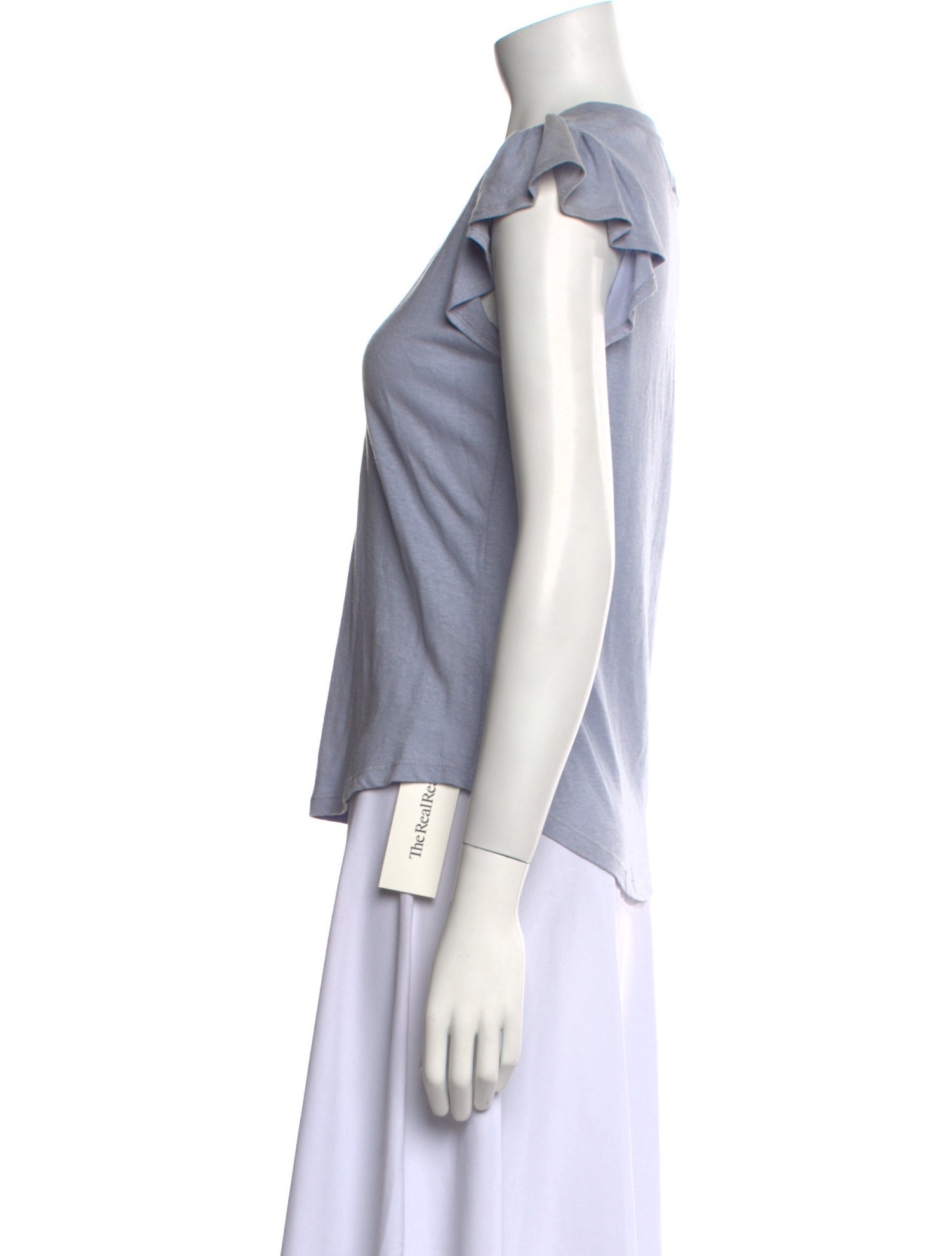 La Vie Rebecca Taylor Scoop Neck Short Sleeve T-Shirt