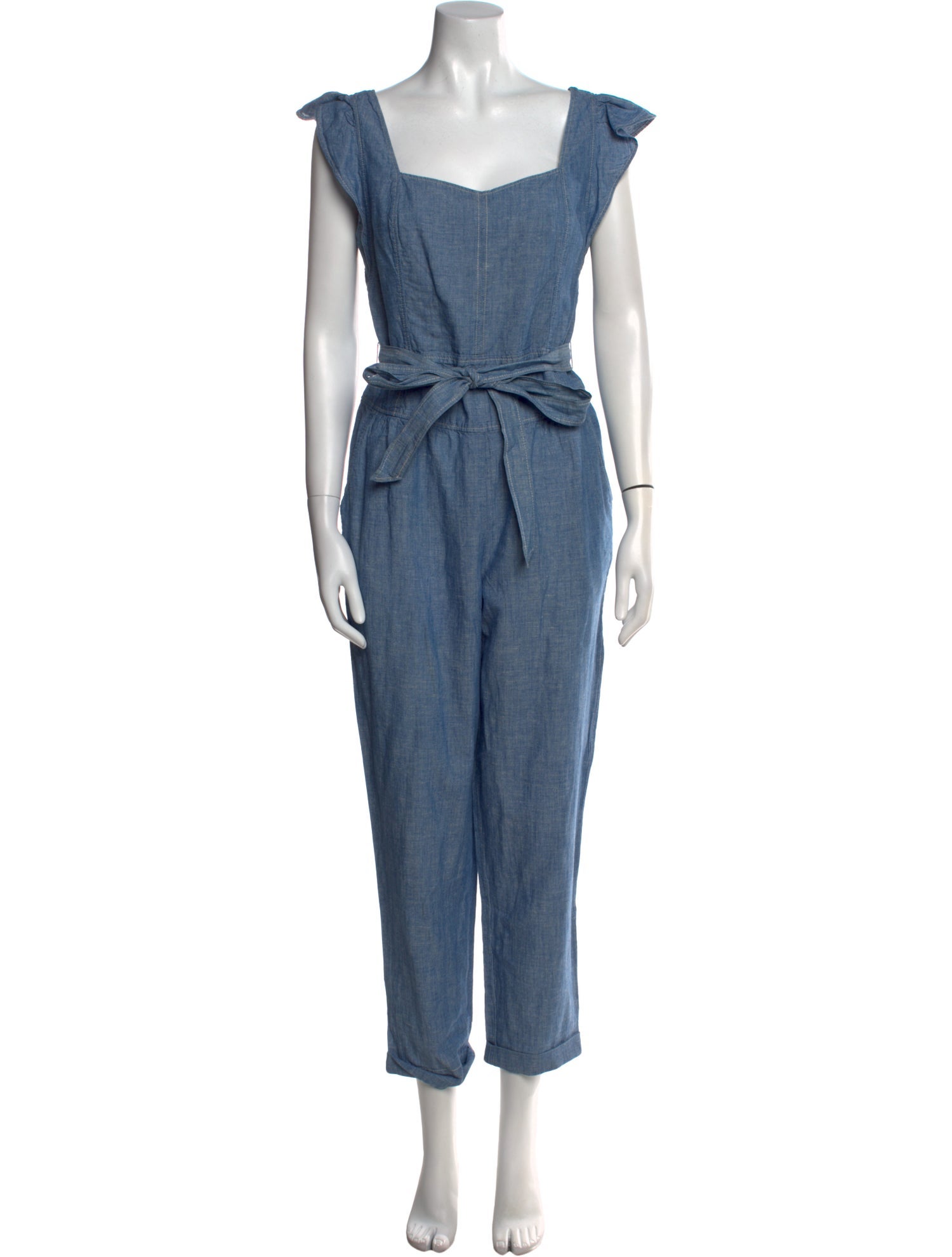 La Vie Rebecca Taylor Square Neckline Jumpsuit