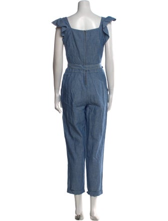 La Vie Rebecca Taylor Square Neckline Jumpsuit