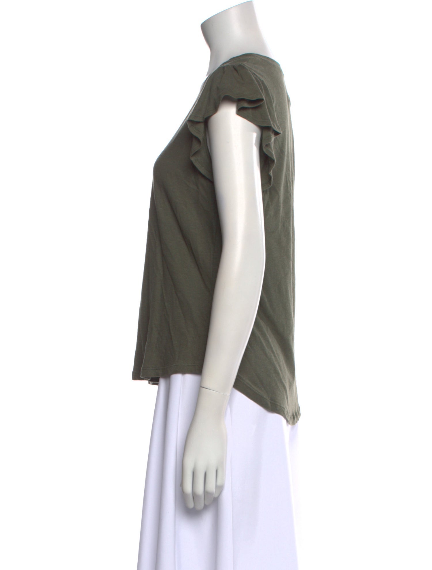 La Vie Rebecca Taylor Scoop Neck Short Sleeve T-Shirt