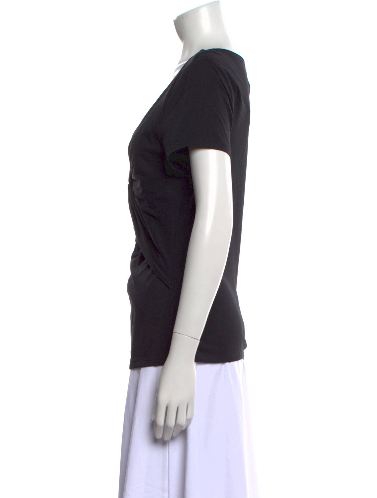 La Vie Rebecca Taylor V-Neck Short Sleeve T-Shirt