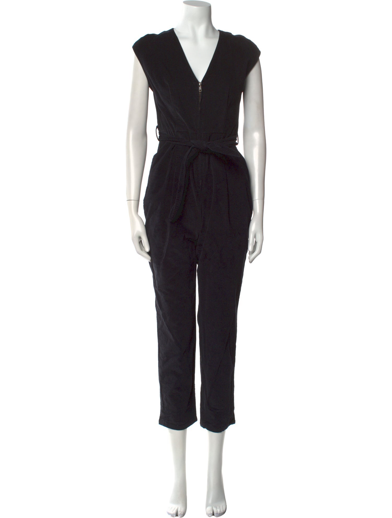 La Vie Rebecca Taylor Corduroy V-Neck Jumpsuit