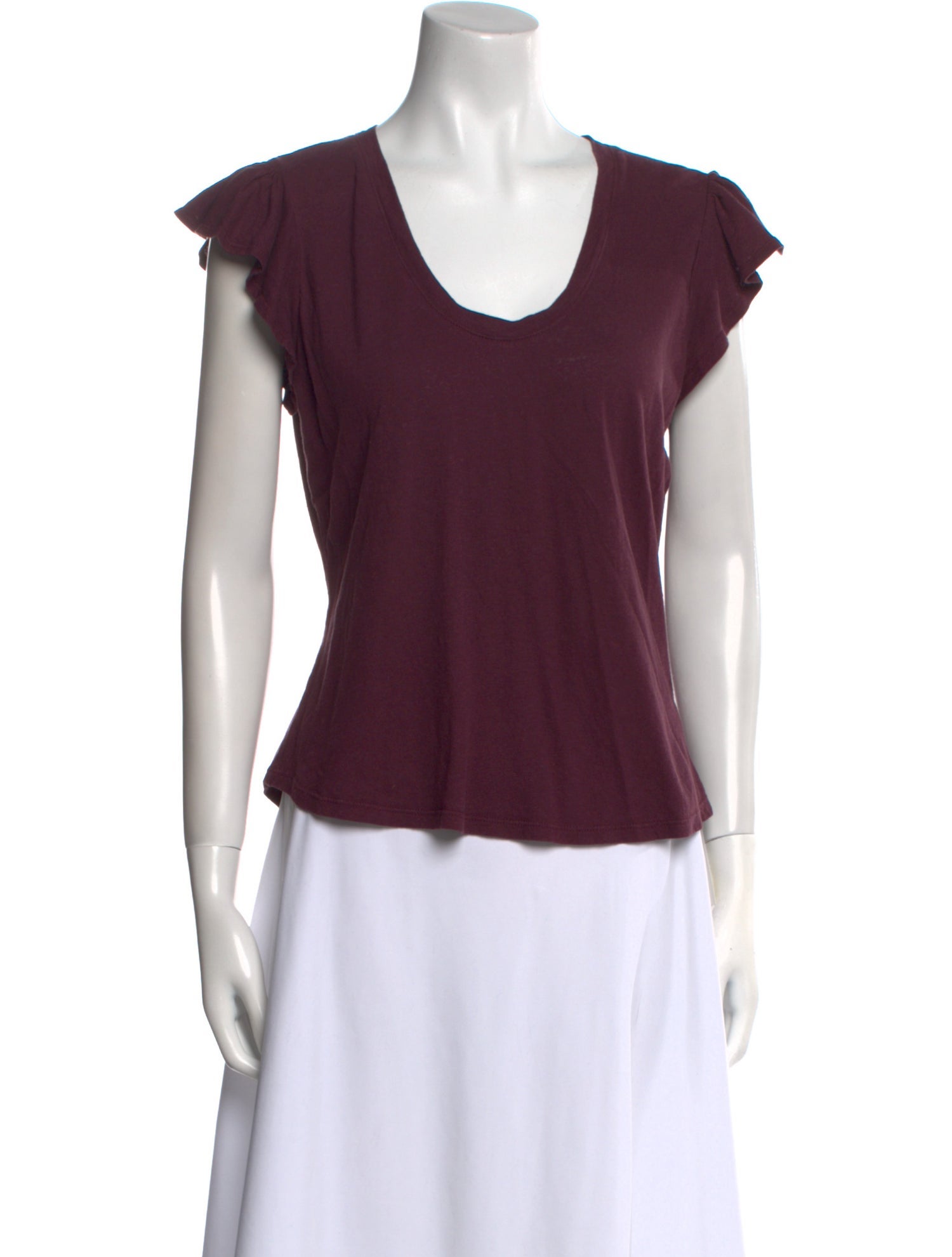 La Vie Rebecca Taylor Scoop Neck Short Sleeve T-Shirt w/ Tags