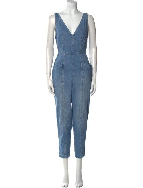 La Vie Rebecca Taylor V-Neck Jumpsuit
