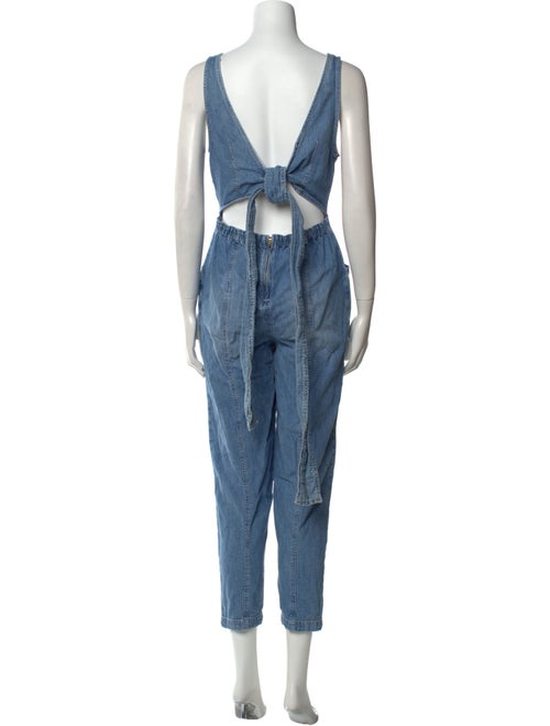 La Vie Rebecca Taylor V-Neck Jumpsuit