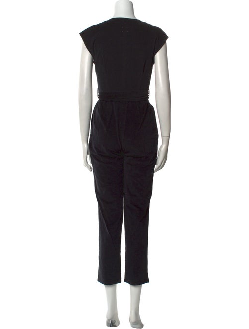La Vie Rebecca Taylor Corduroy V-Neck Jumpsuit