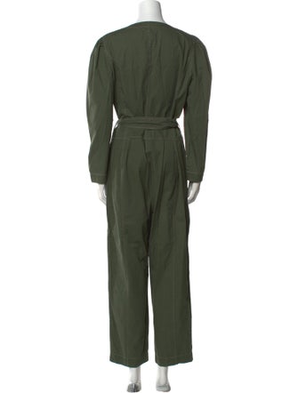 La Vie Rebecca Taylor V-Neck Jumpsuit