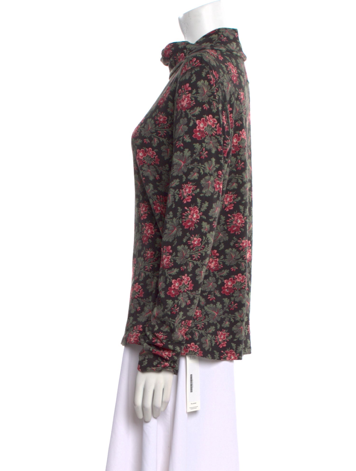 La Vie Rebecca Taylor Printed Mock Neck Sweater w/ Tags