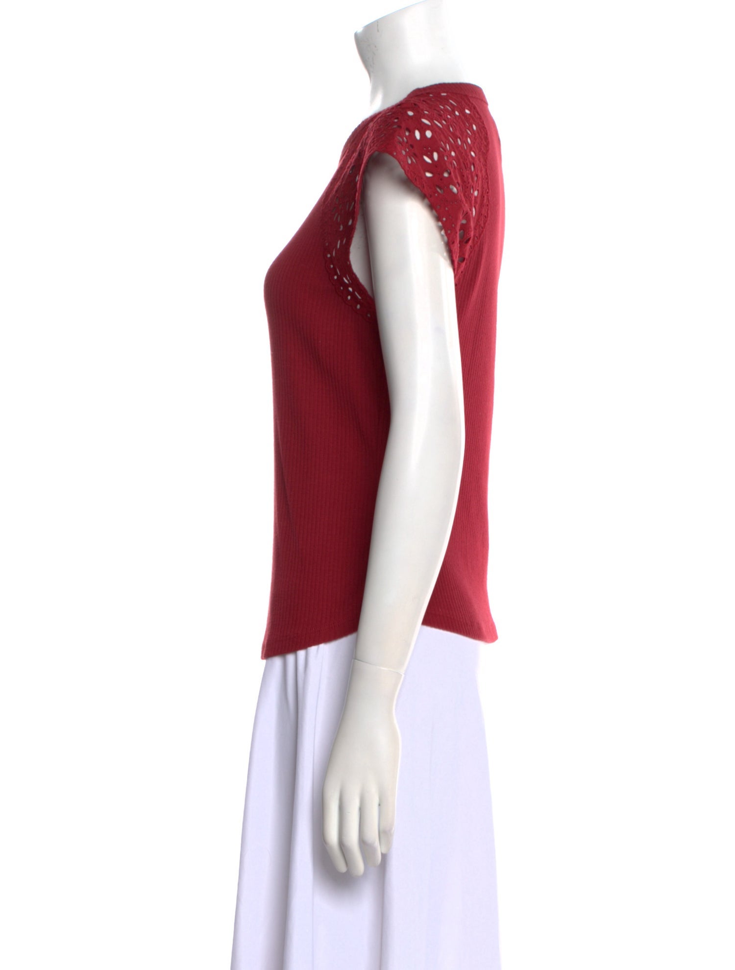 La Vie Rebecca Taylor Crew Neck Short Sleeve Top w/ Tags