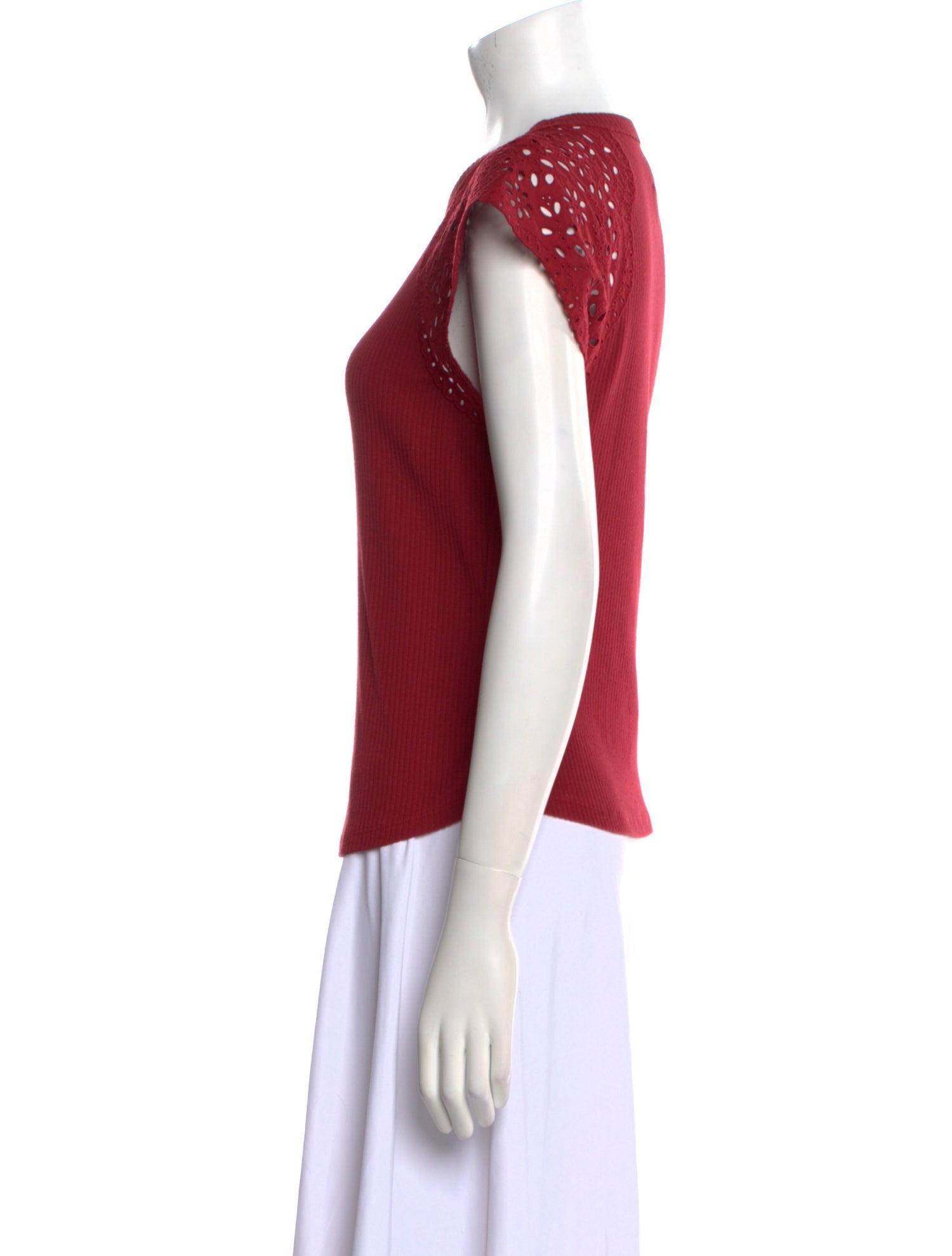 La Vie Rebecca Taylor Crew Neck Short Sleeve Top w/ Tags