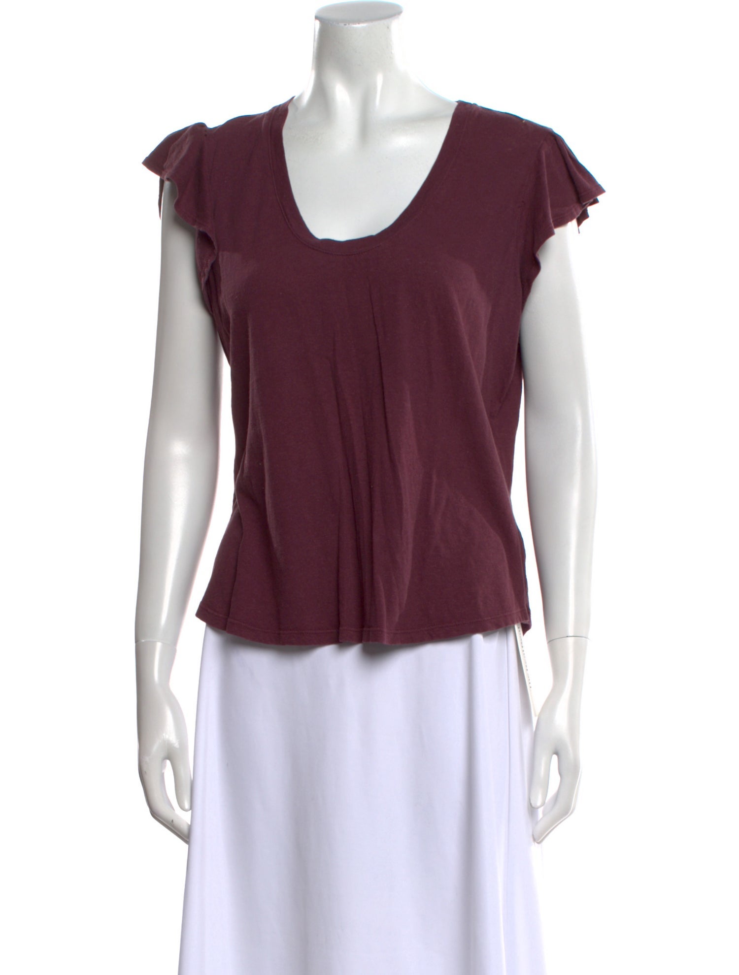 La Vie Rebecca Taylor Scoop Neck Short Sleeve T-Shirt w/ Tags