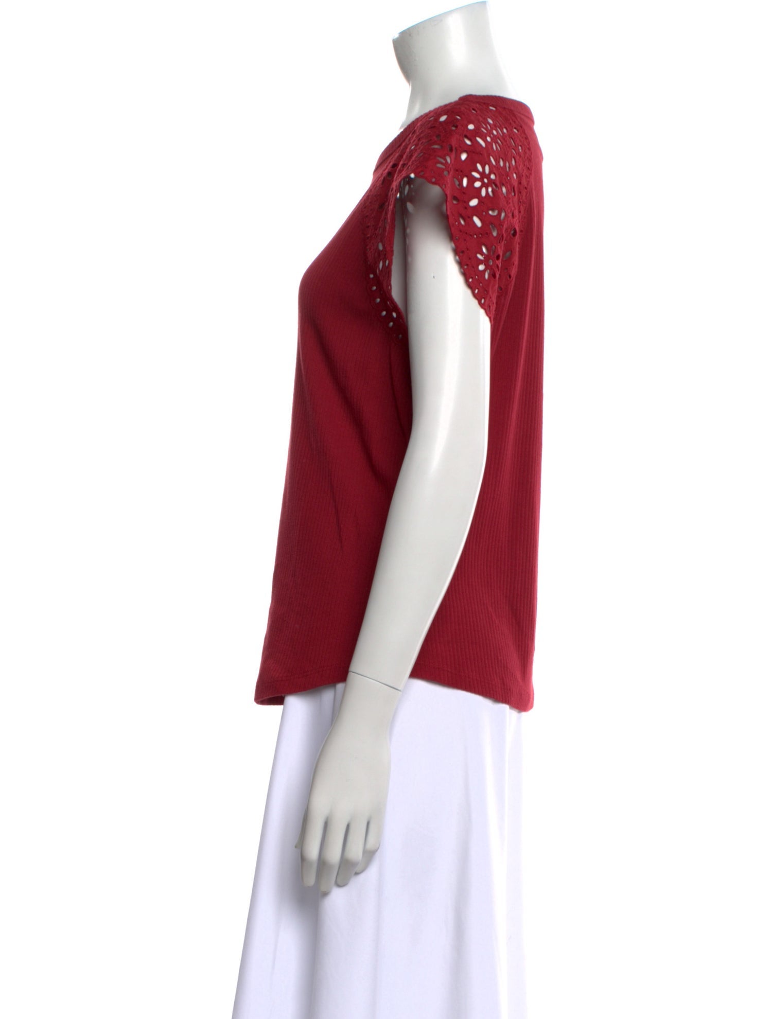 La Vie Rebecca Taylor Crew Neck Short Sleeve T-Shirt w/ Tags