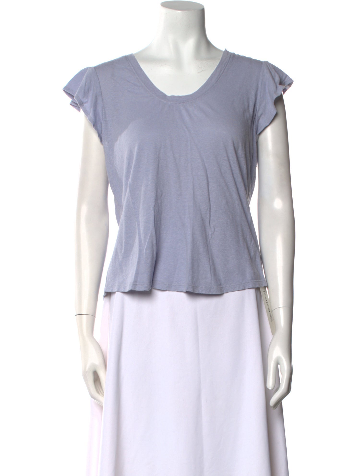 La Vie Rebecca Taylor Scoop Neck Short Sleeve T-Shirt