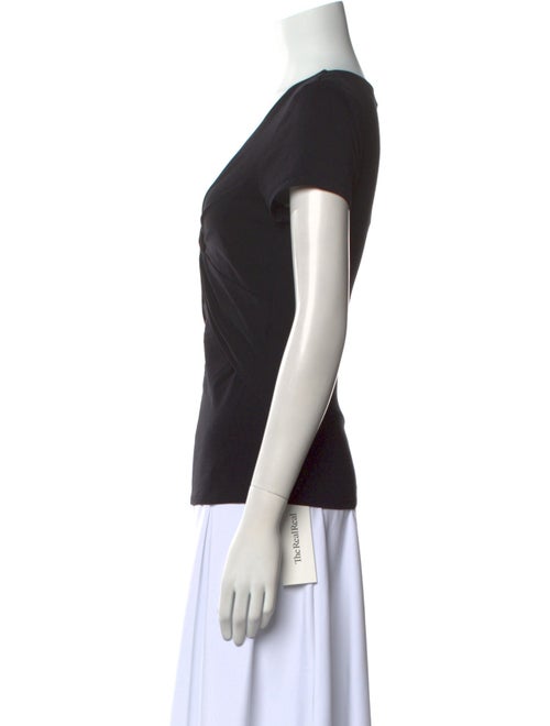 La Vie Rebecca Taylor V-Neck Short Sleeve Top