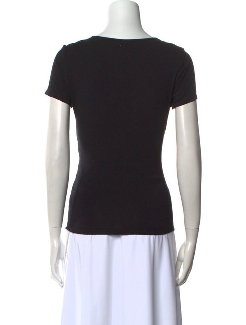 La Vie Rebecca Taylor V-Neck Short Sleeve Top