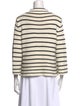 La Vie Rebecca Taylor Striped Turtleneck Sweater