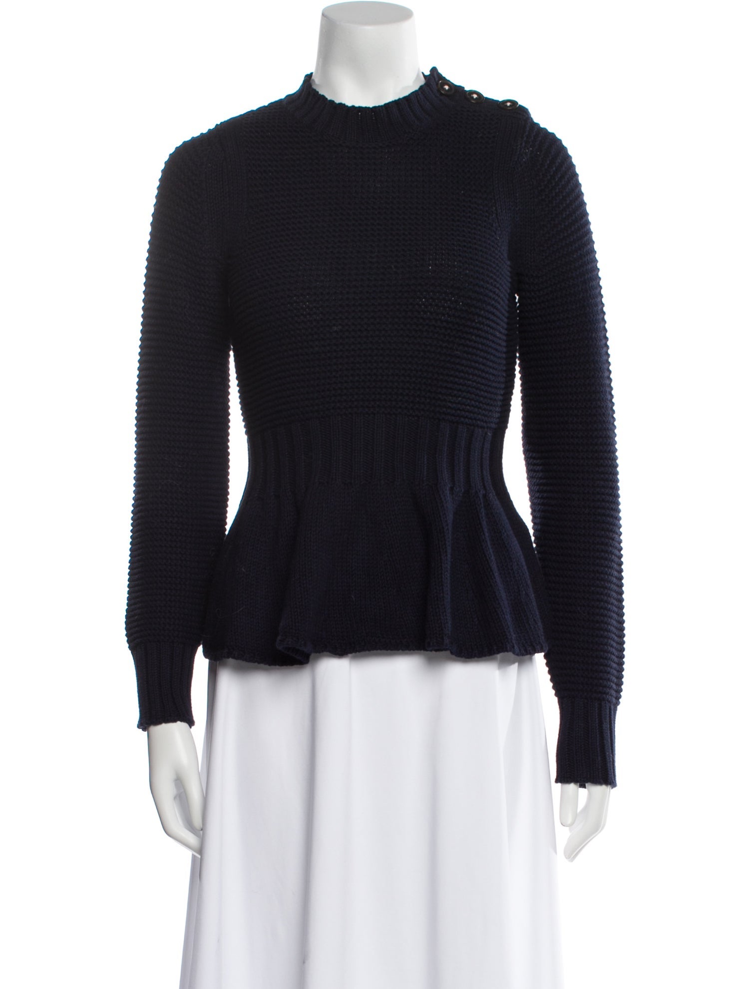 La Vie Rebecca Taylor Mock Neck Sweater