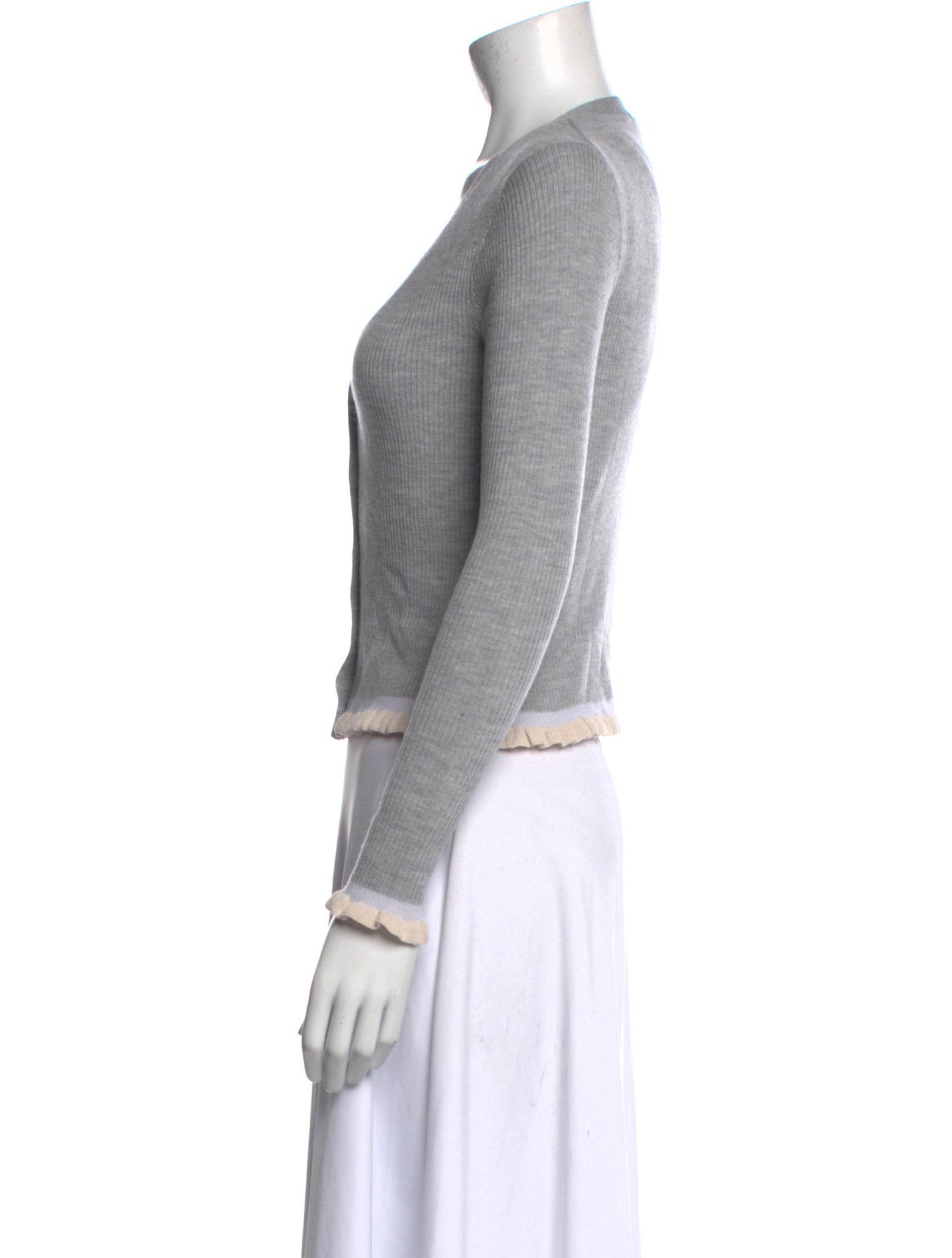 La Vie Rebecca Taylor Wool V-Neck Sweater