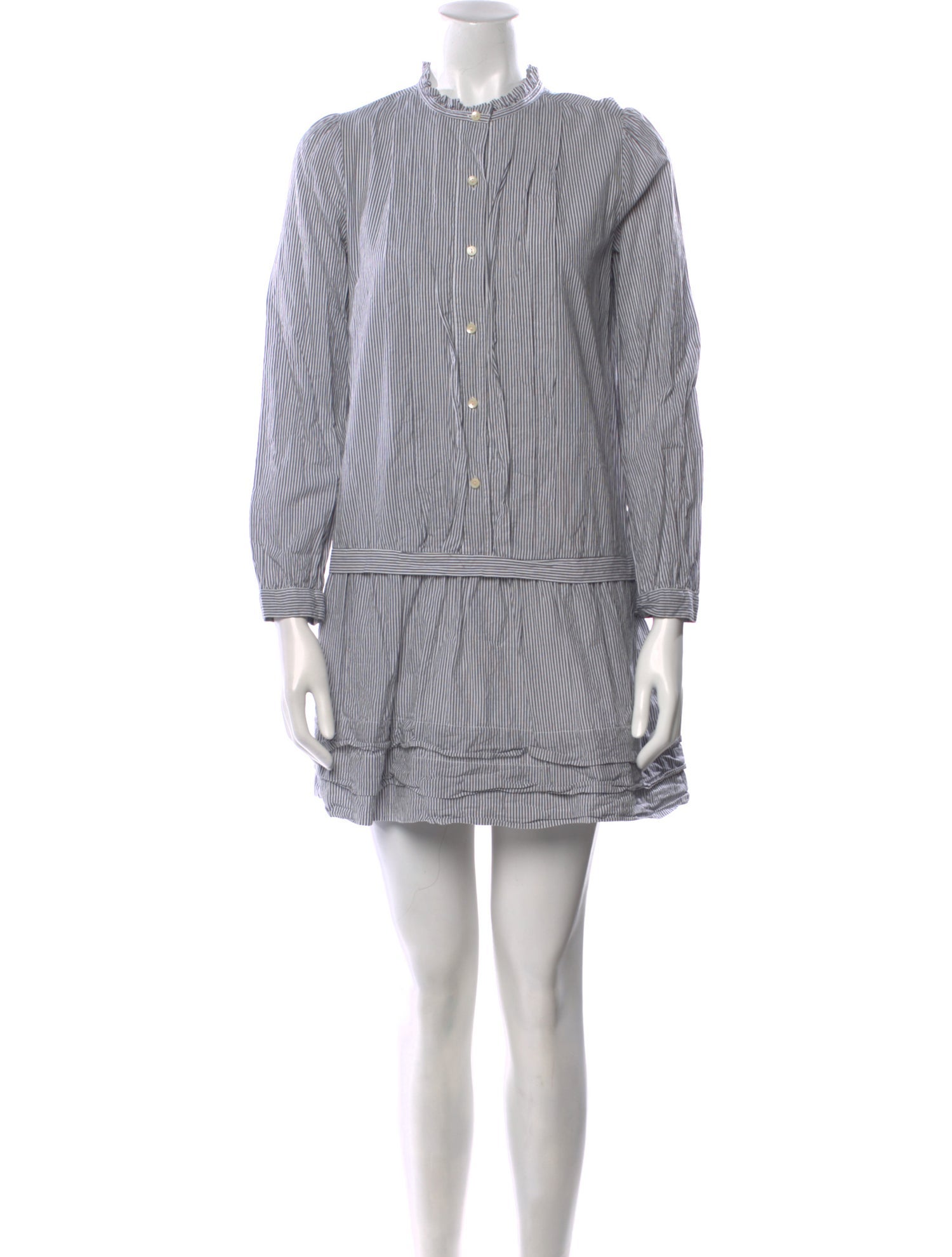 La Vie Rebecca Taylor Striped Mini Dress