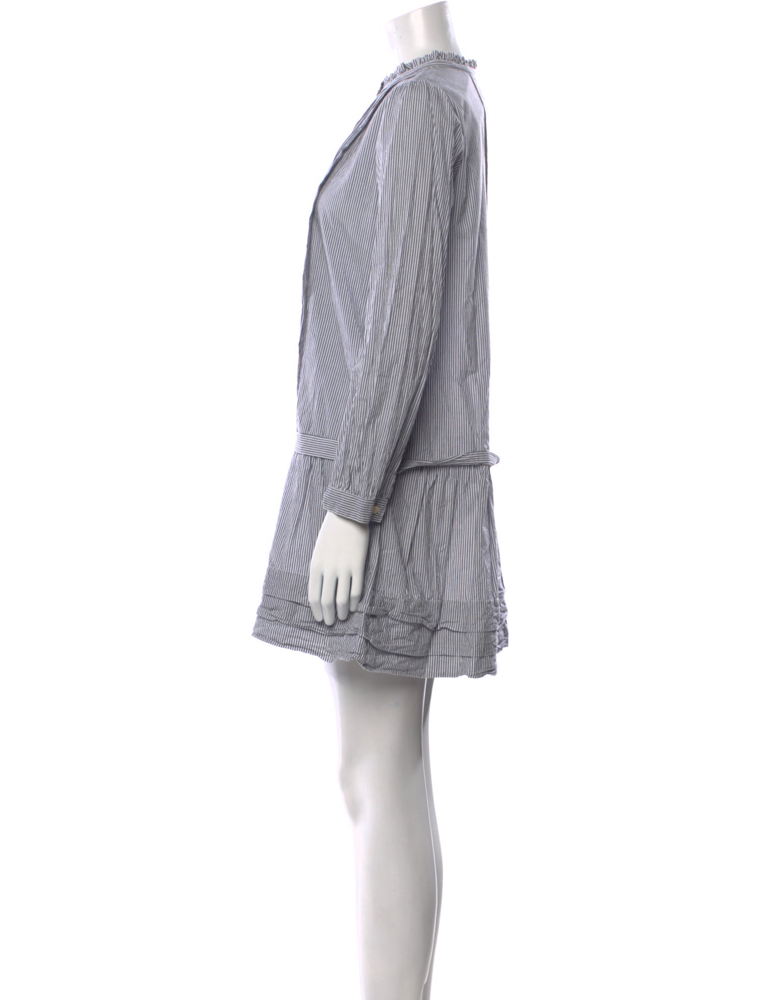 La Vie Rebecca Taylor Striped Mini Dress