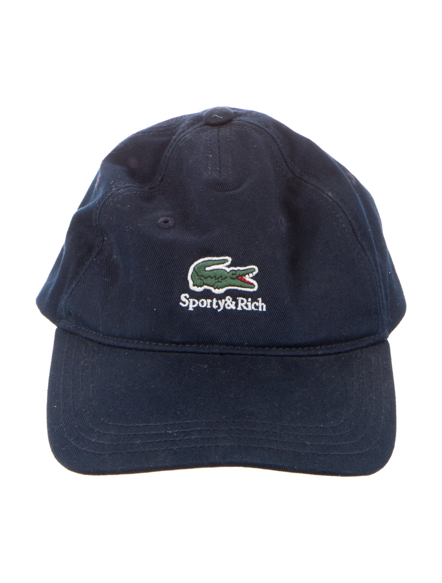 Lacoste X Sporty & Rich Logo Baseball Cap