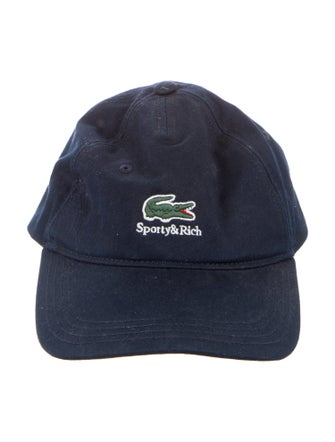 Lacoste X Sporty & Rich Logo Baseball Cap