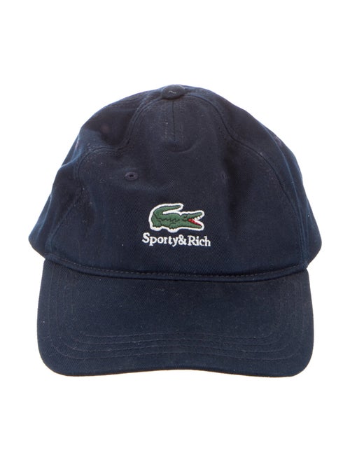 Lacoste X Sporty & Rich Logo Baseball Cap