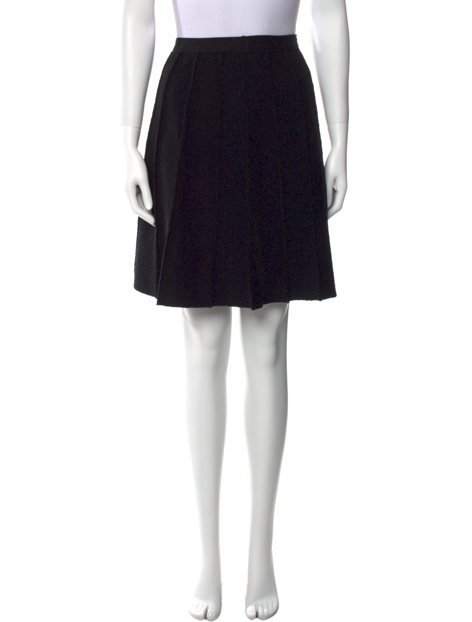 Les Copains Virgin Wool Knee-Length Skirt