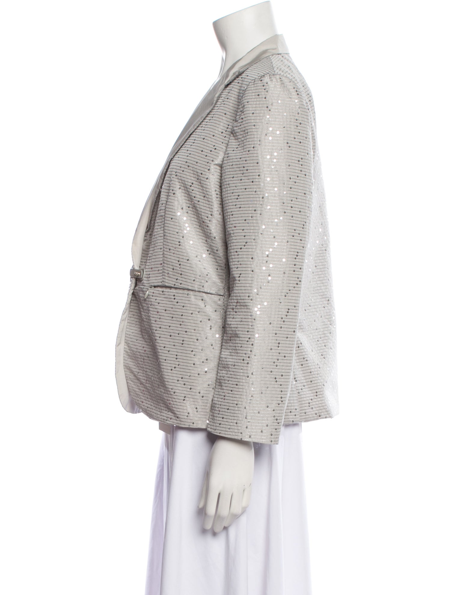 Les Copains Striped Blazer