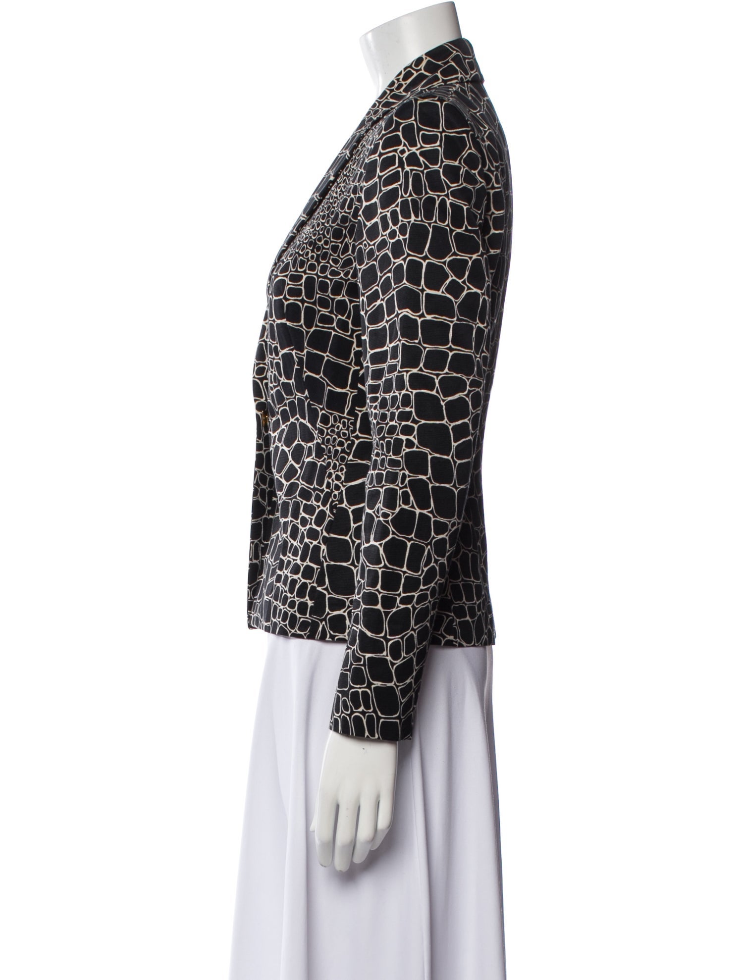 Les Copains Printed Blazer