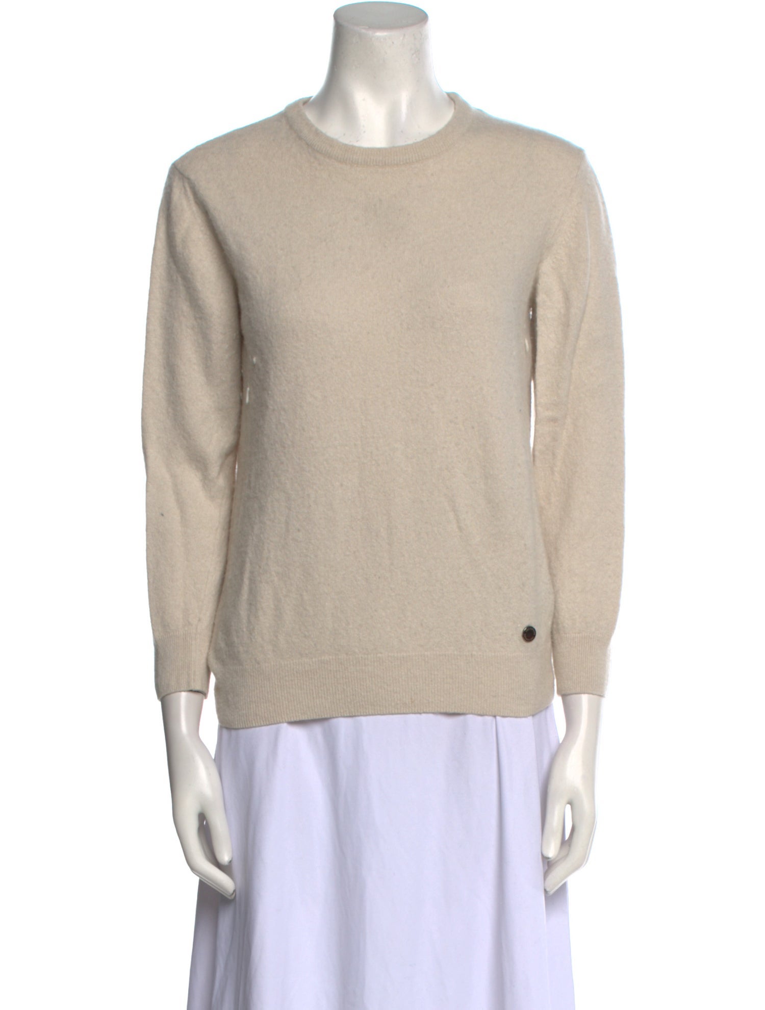 Les Copains Merino Wool Crew Neck Sweater