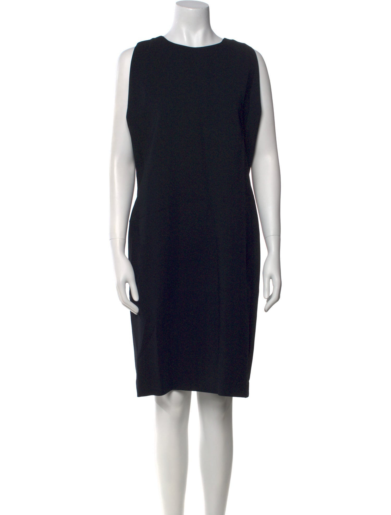 Les Copains Bateau Neckline Knee-Length Dress