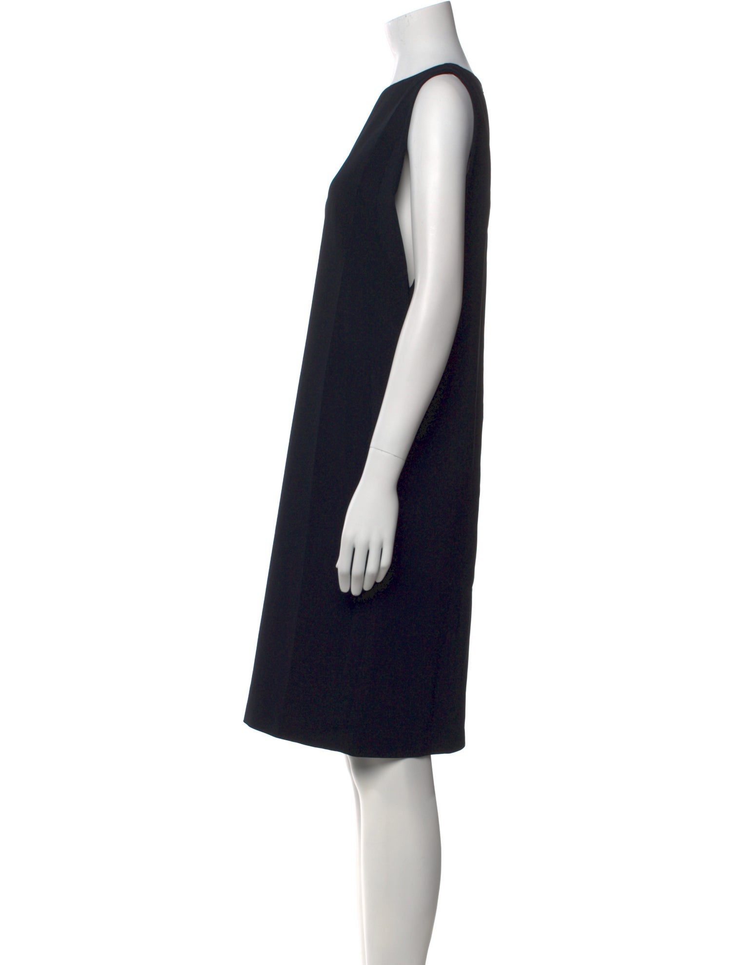 Les Copains Bateau Neckline Knee-Length Dress