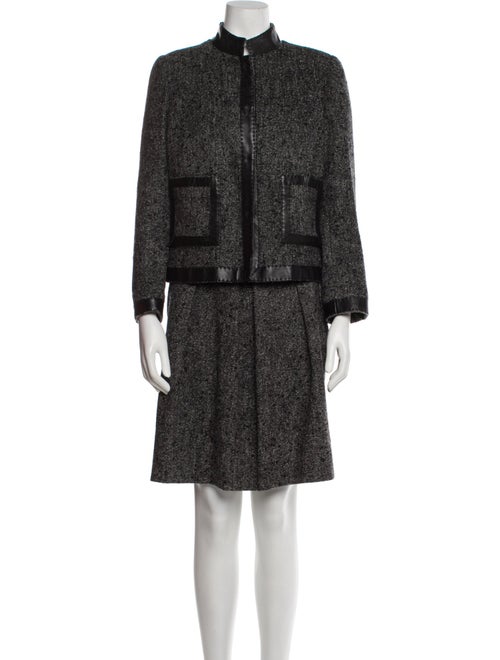 Les Copains Tweed Pattern Skirt Set