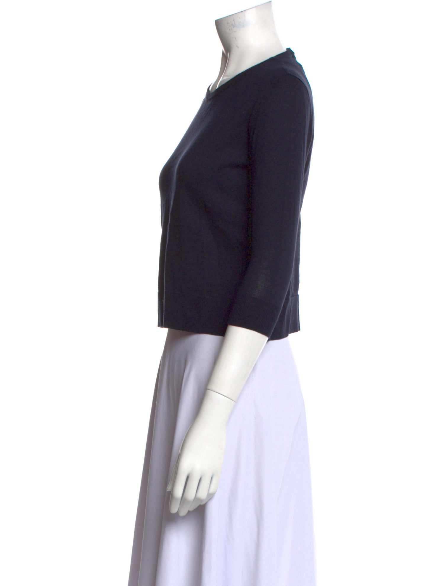 Les Copains Linen Crew Neck Sweater