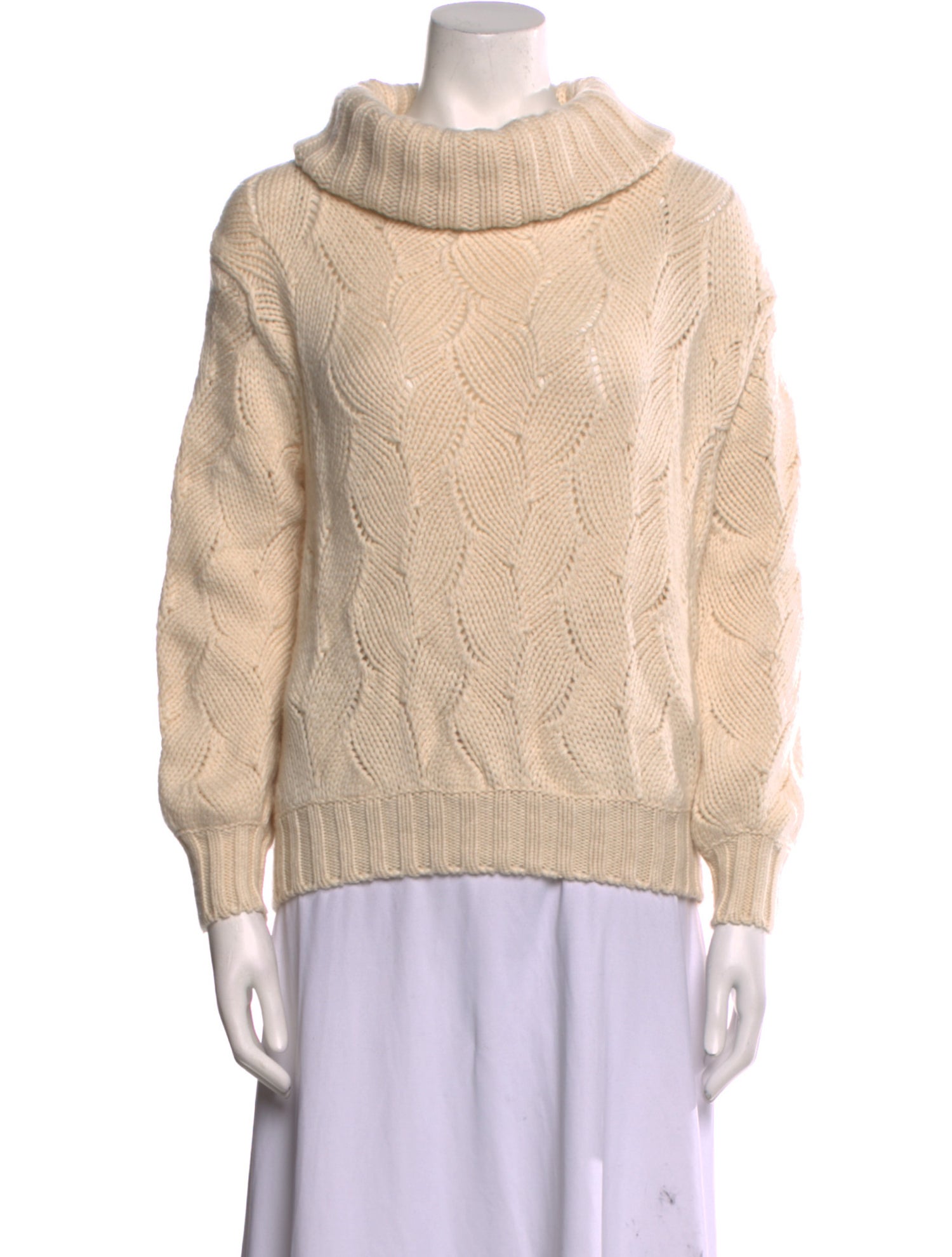 Les Copains Cashmere Turtleneck Sweater