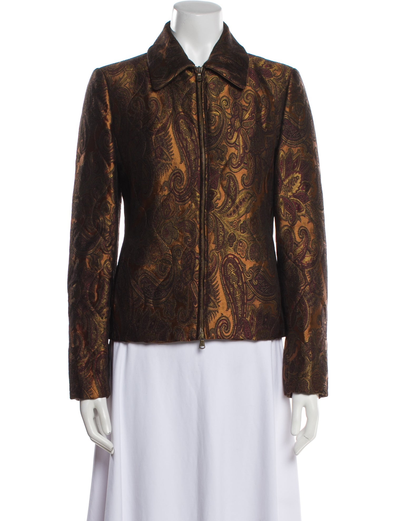 Les Copains Paisley Print Jacket