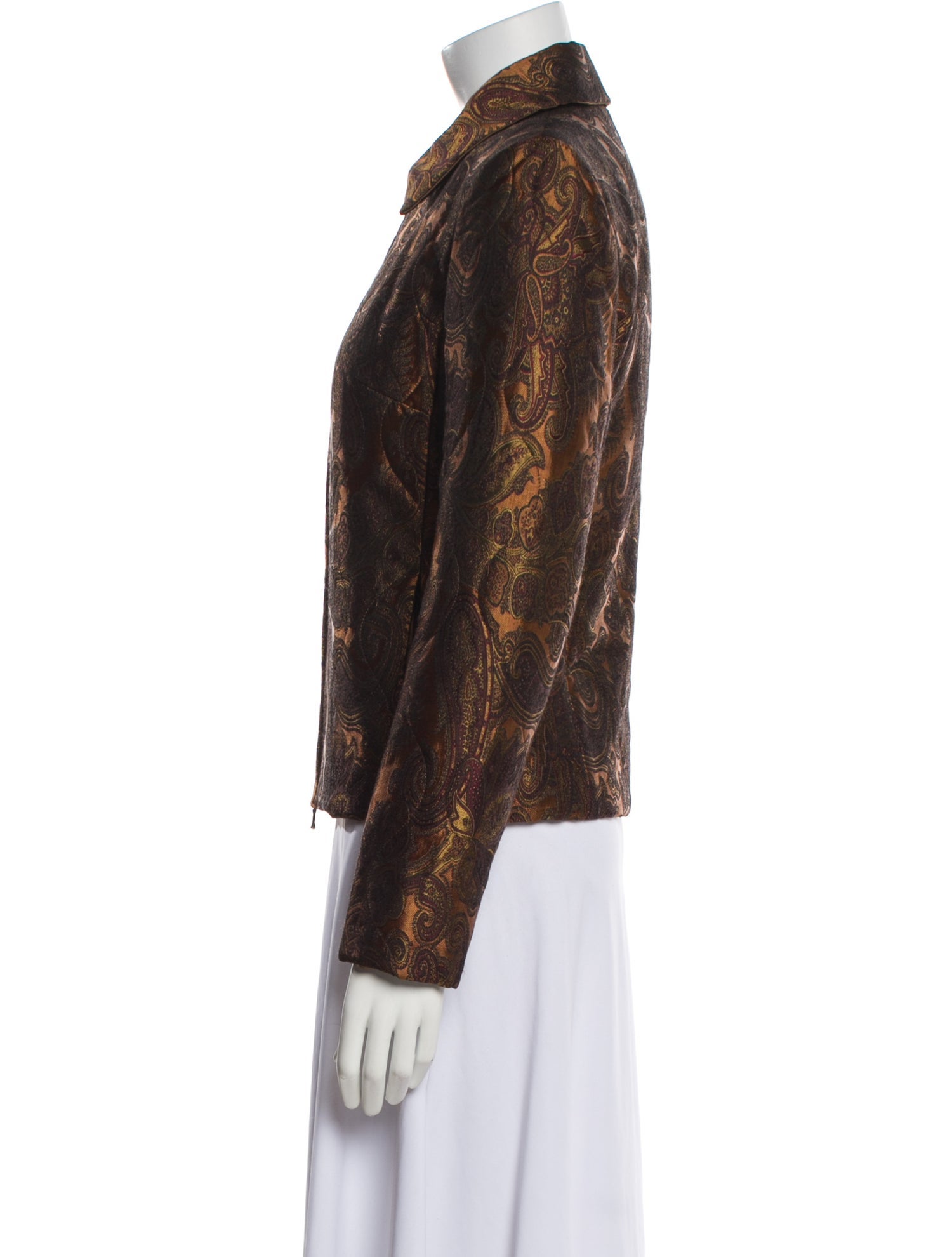 Les Copains Paisley Print Jacket