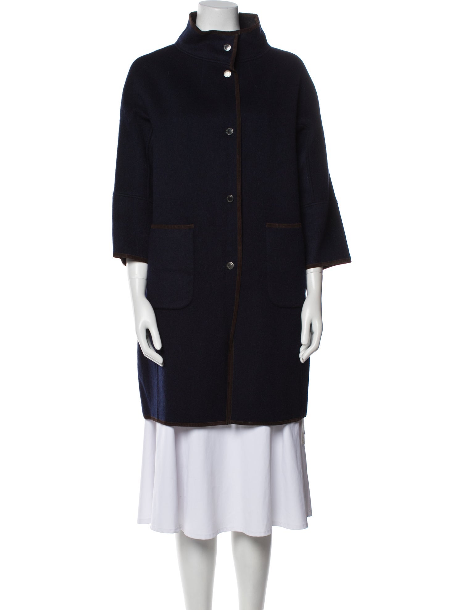 Les Copains Virgin Wool Coat