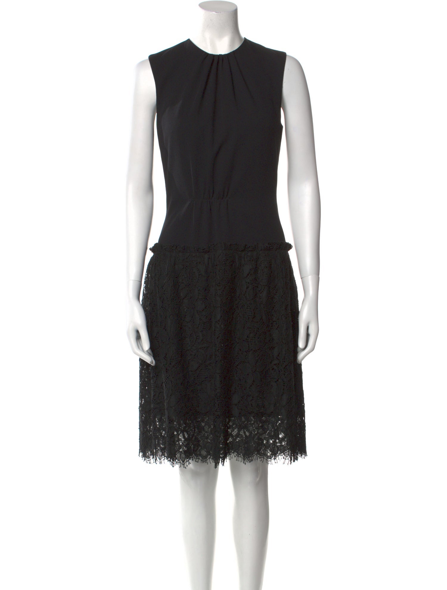 Les Copains Virgin Wool Knee-Length Dress