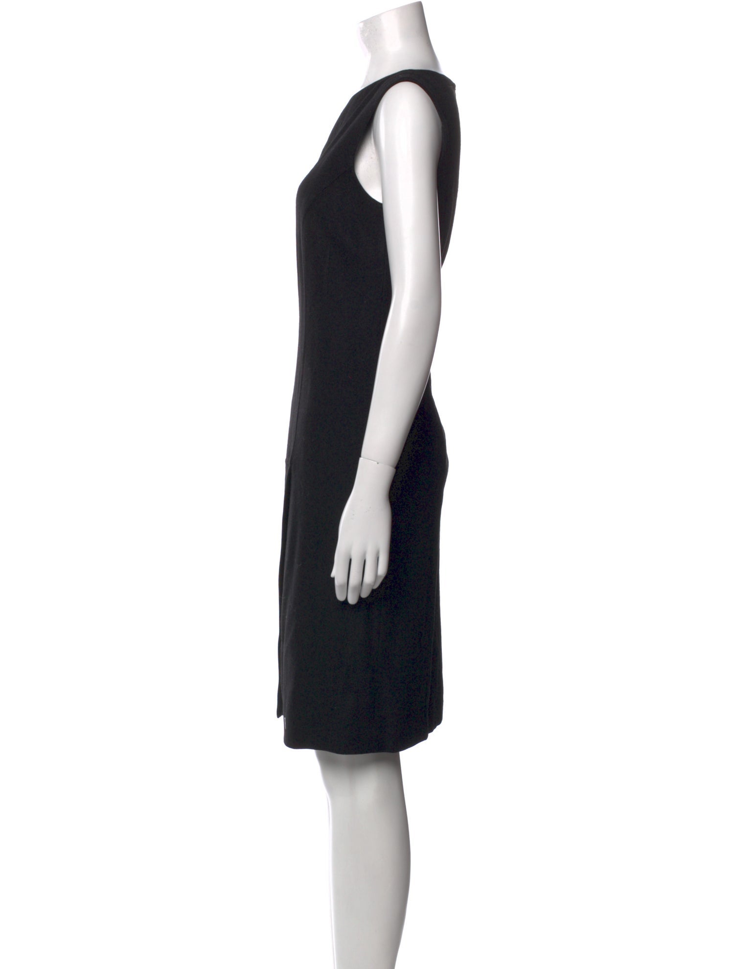 Les Copains Virgin Wool Knee-Length Dress