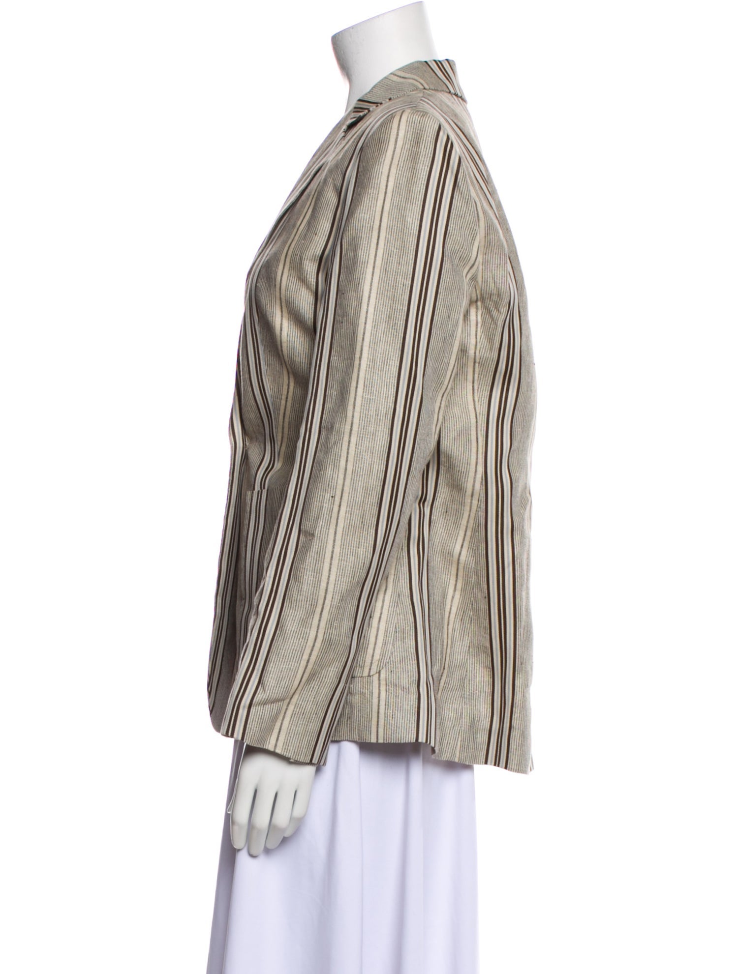 Les Copains Striped Blazer