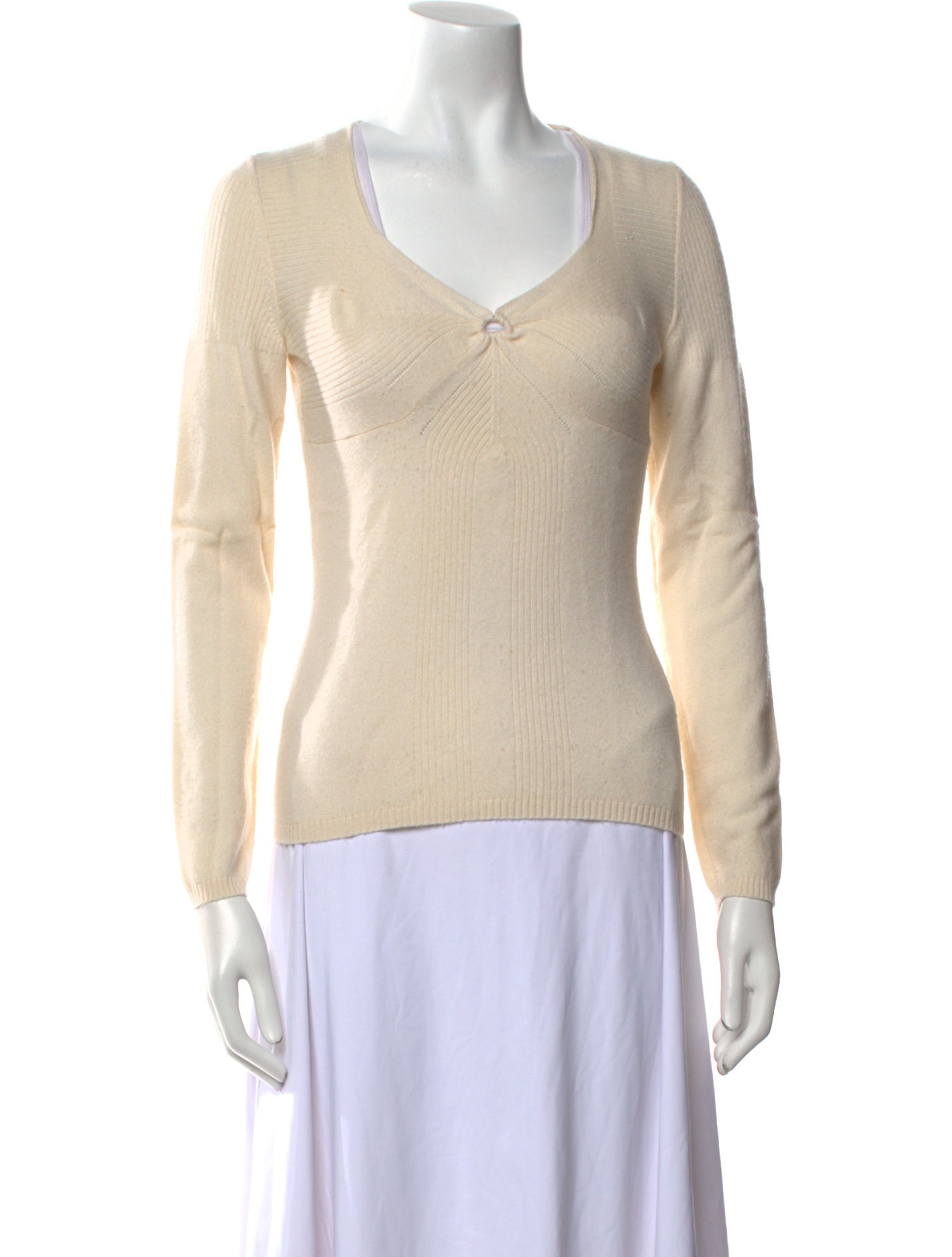 Les Copains Wool V-Neck Sweater