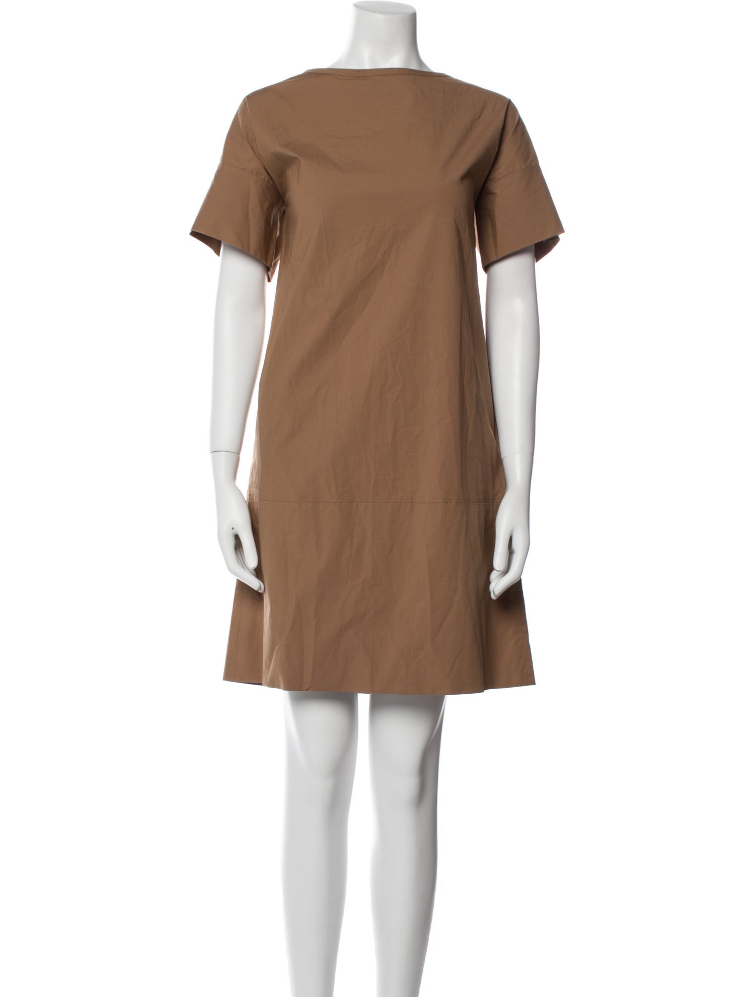 Les Copains Bateau Neckline Knee-Length Dress